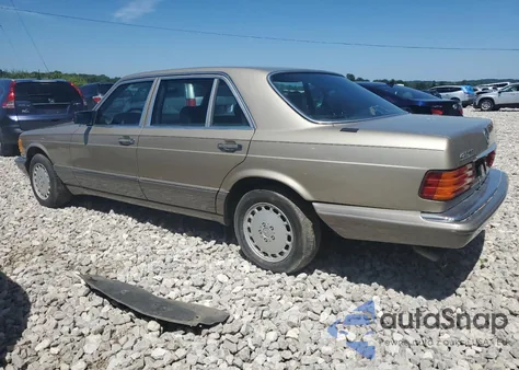 1986 Mercedes-Benz 420 Sel из США, поврежденный, VIN WDBCA35D2GA246302